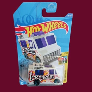 Hot wheel quick bite white fast foodie sweet street ice cream